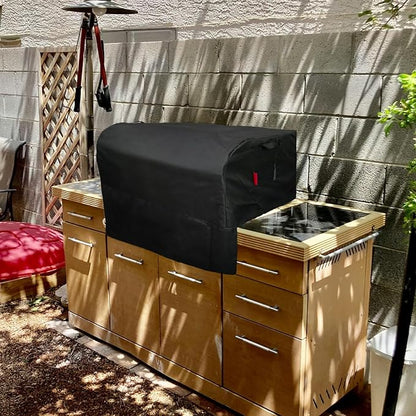 Built-in Grill 45" Fits for Weber Summit S-660,Weber Summit SB38 S,Bull 38” & 5 Burner,Blaze 40”,Hygrill 40”,Brand-Man 40”,Most 34"-42" Built in Grill,Island BBQ Top Cover
