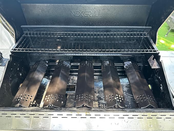 Grill Heat Plates, Replacement Parts for Home Depot Nexgrill 720-0830H, 5 Burner 720-0888, 720-0888N, 720-0882A, 720-0882S, 6 Burner 720-0896B, 720-0898 Gas Grill