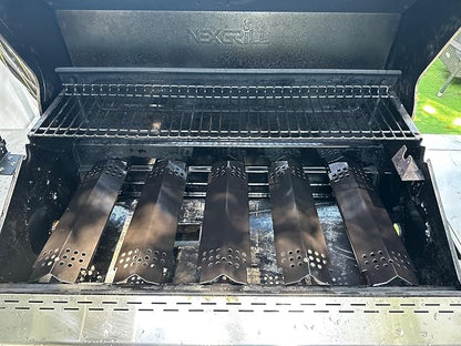 Grill Heat Plates, Replacement Parts for Home Depot Nexgrill 720-0830H, 5 Burner 720-0888, 720-0888N, 720-0882A, 720-0882S, 6 Burner 720-0896B, 720-0898 Gas Grill