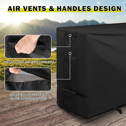 Grill Cover for Blackstone 2206 Original 28in Griddle, Flat Top Griddle Cover for Blackstone 28 Inch Grill with One Shelf
