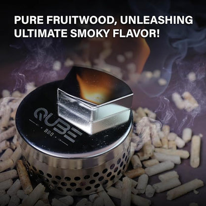 Taiwanese Longan Wood Smoking Pellets | Rare Fruitwood Flavor Enhancer | Use Less for Amazing Smoke | 100% Natural Hardwood for All Grills & Smokers | 2 lb Bag