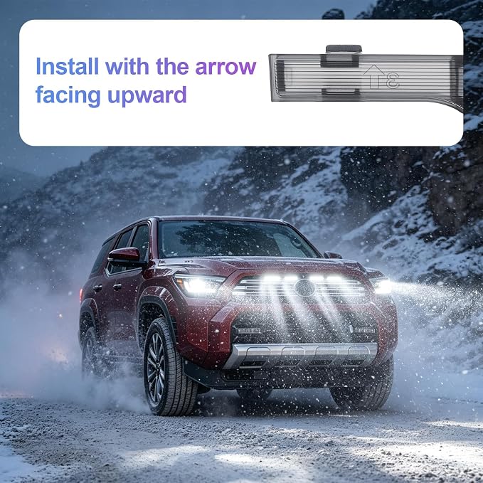 RGB Led Grills Light for 6th gen Toyota 4Runner Limited 2025 | 2027 2026 Grille Grill Lights Accessories