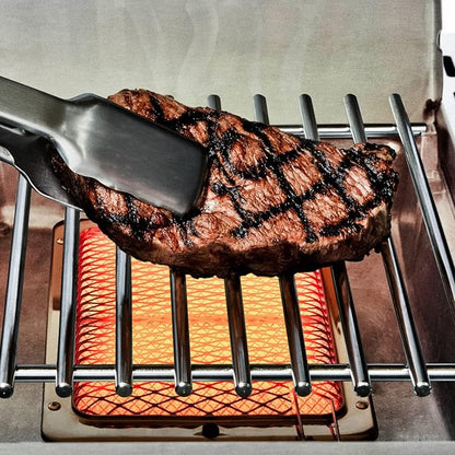 Broil King 875924 Baron S 440 Pro IR, Liquid Propane (LP), Stainless Steel, Black