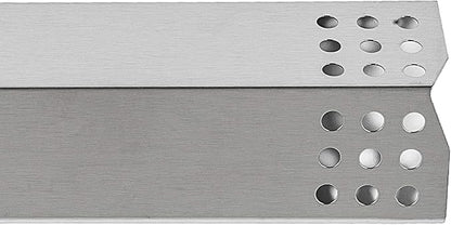 Replace parts Porcelain Steel Heat Plate, Replacement for Grill Master 720-0697, 720-0737, Nexgrill 720-0830H, 720-0783E Gas Grill Models (Stainless Steel -4pcs)