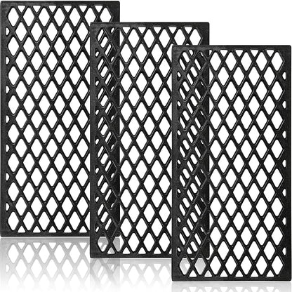 Grill Grates for Traeger Ironwood 885 Pro 780 Cooking Grate Cast Iron Grid Rack BBQ Replacement Parts HDW443 HDW436 KIT0451 Wood Pellet Smoker Accessories