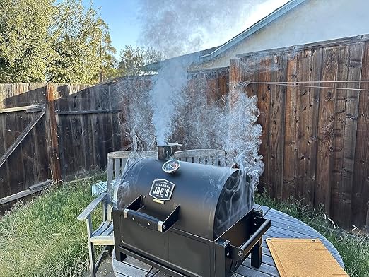 Smoker Thermometer Gauge for Oklahoma Joe's Smoker Accessories 3695528R06 Oklahoma Joe Grill Parts Accurate Heat Indicator for Most 13/16-inch Opening Charcoal Gas Grills & Charcoal Smokers, 550F, 1PC