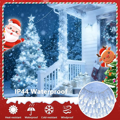 2026 New Voice Control Connectable 88FT 240LED String Lights Indoor Outdoor Clear Wire Twinkle Fairy Light Plug in with Timer for Bedroom Classroom Wedding Tree Patio Decor