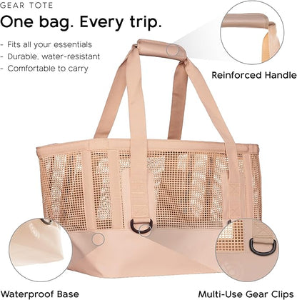 MISSION Boat Gear CASSI Heavy-Duty Outdoor Tote and Waterproof Marine-Grade Mesh Boat Bags
