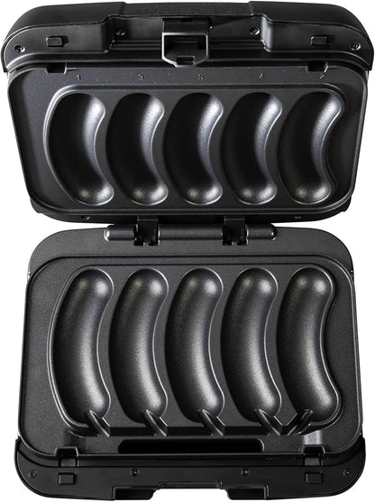 Johnsonville Sizzling Sausage Grill Plus, Indoor Electric Grill, 3 in 1 Design BTG-500 Dinner Sausage, Breakfast Links and Patties, Easy to Use, Brats, Grilling, Great Gift for the Holidays