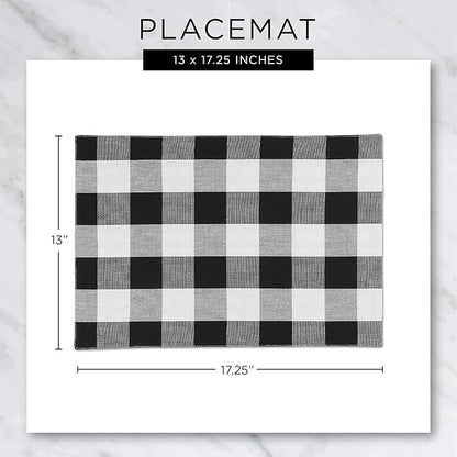 DII PVC Tabletop Collection Woven Indoor/Outdoor, Placemat Set, 13x17.25, Tango Red, 6 Piece