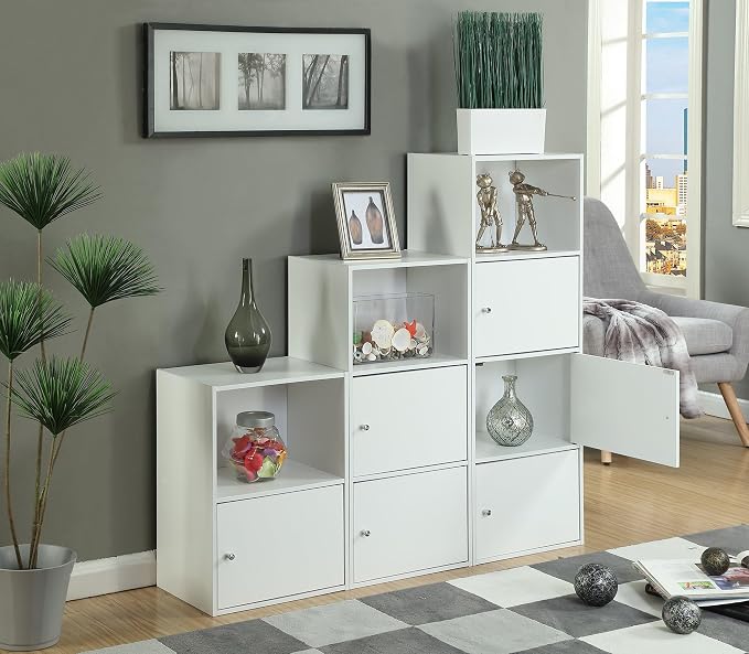 Convenience Concepts Xtra Storage 2 Door Cabinet, White (151187W)