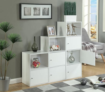 Convenience Concepts Xtra Storage 2 Door Cabinet, White (151187W)