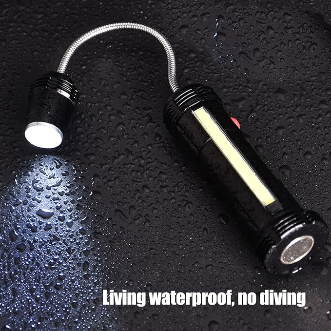 Magnetic Barbecue Grill Lights, LED Work Lamps with Flexible Gooseneck and Side Lamp BBQ Grill Accessories for Outdoor