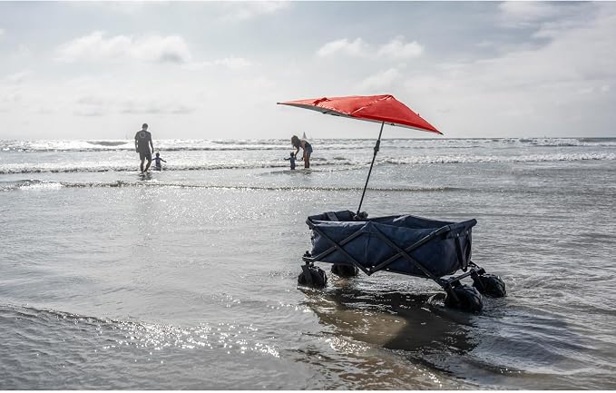 Sport-Brella Versa-Brella SPF 50+ Protection Adjustable Umbrella with Universal Clamp
