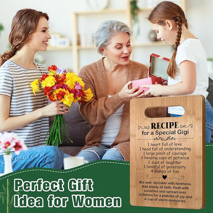 Popular Birthday Gifts for Gigi, Cutting Board Gift for Gigi, Grandma Gifts from Grandchild, Gigi Gifts for Mothers Day
