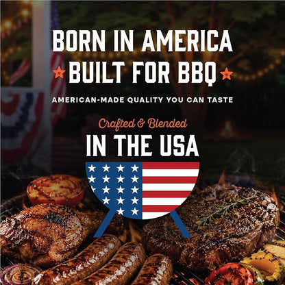BBQ Grilling Rubs & Grill Seasonings Gift Set, 5 Gourmet Smoking Spice Rub Packs & Smoker Accessories, Spices Kit, Grilling Gifts For Men, Him, Dad, Husband, Gluten-Free, Kosher, Fathers Day Gift For Dad