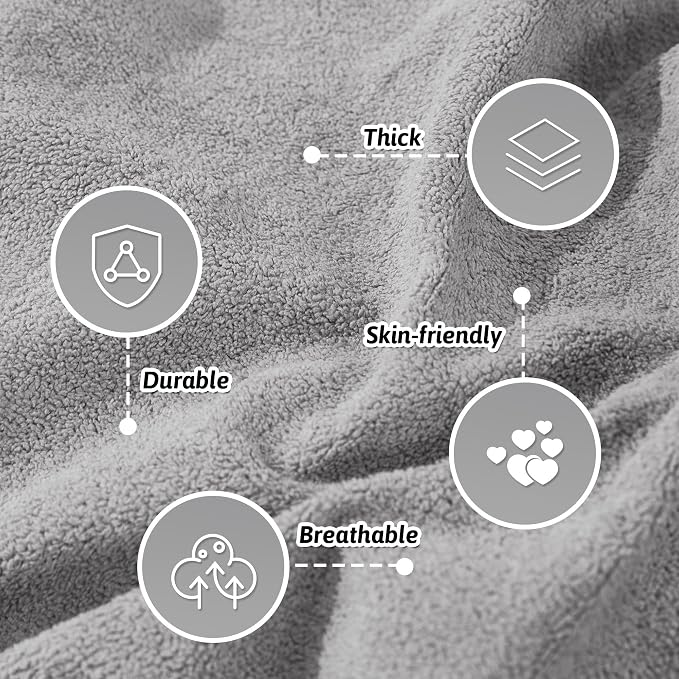 MEETSKY Sectional Couch Cover Washable, Oversized Sofa Cover for 3 Cushion Couch Sofa, Cat Scratch Proof Furniture Protector Covers Soft L Shape Sofa Covers for Dogs, 91" x 150", Light Grey