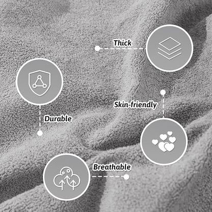 MEETSKY Sectional Couch Cover Washable, Oversized Sofa Cover for 3 Cushion Couch Sofa, Cat Scratch Proof Furniture Protector Covers Soft L Shape Sofa Covers for Dogs, 91" x 150", Light Grey