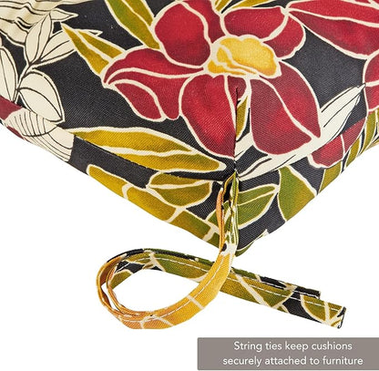 Outdoor Reversible Chaise Lounge Chair Cushion, Aloha