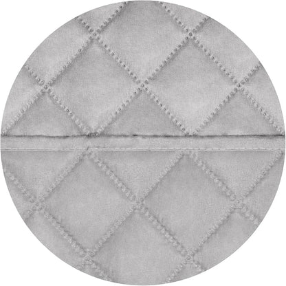 PureFit Reversible Quilted Couch Covers for Dogs Loveseat Sofa Cover 54" | Light Gray/Light Gray, Water Resistant Couch Protector, Washable Pet Couch Cover with Non Slip and Elastic Straps For Kids