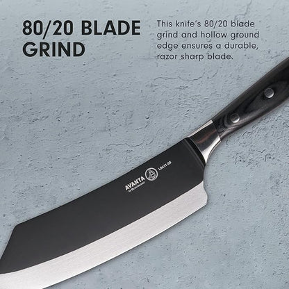 Messermeister Avanta Forged 8” Kendrick BBQ Knife - German X50 Stainless Steel - Rust Resistant & Easy to Maintain