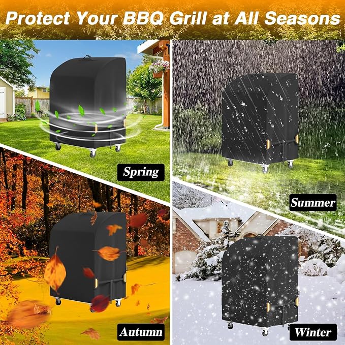 EVRBUL 3 Burner Grill Cover, 40 Inch Small Grill Cover Fit for Weber Spirit Series Grills, Waterproof Griddle Covers for Char-Broil 2-Burner Griddle Kenmore 3-Burner Compact Grills