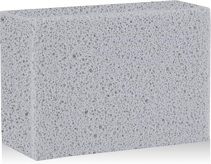 Better Grillin Scrubbin Stone Grill Cleaning Brick Block | Griddle Stone | Grill Stone Cleaning Block | Barbecue Grill Cleaner for BBQ, Griddle, & Racks (Pack of 3)