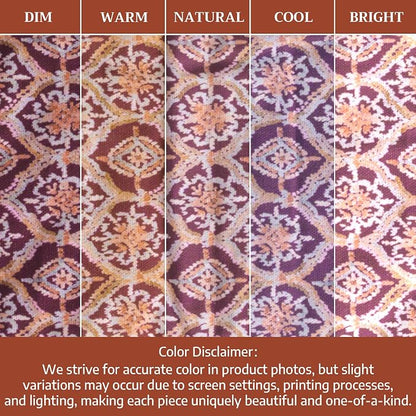 Maison d' Hermine Double Oven Mitts 100% Cotton Double Oven Glove (7"x35") | Heat Resistant BBQ Cooking Gloves with Loop Baking Kitchen Home Hotel Farmhouse Thanksgiving Christmas - Fair Isle