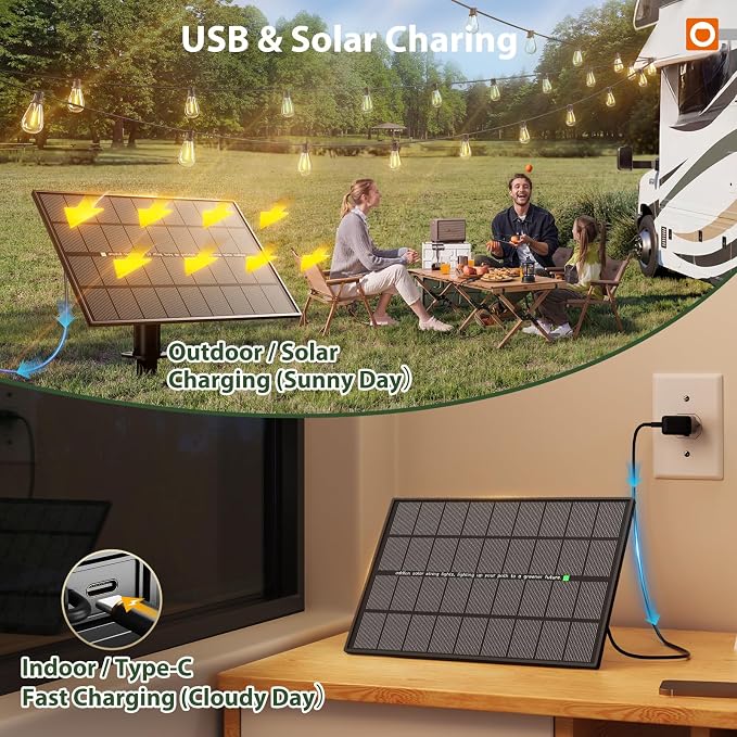 addlon 102FT(96+6) Solar String Lights Outdoor, with 52 Dimmable LED Bulbs | Waterproof, Shatterproof, Spaced 2FT, USB Charging, Remote, Last 20+ Hrs, Easy Install for Garden Backyard Pergola Party