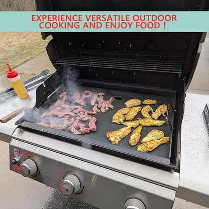 Spirit 300 Full Size Griddle Insert for Weber GS4 Spirit I/II 300 Series Gas Grill E310,E320,S310,E315,S320,E330,S330 Parts,6787 Carbon Steel Flat Top Griddle Replacement Parts for Weber 7638 7639