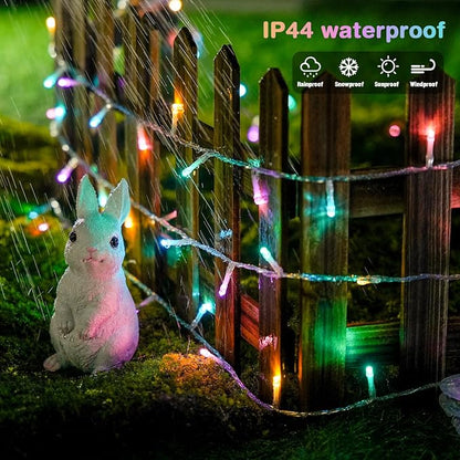 JMEXSUSS 400 LED Easter Lights Indoor Outdoor, 132FT Easter String Lights | Pastel String Lights Plug in, with Remote, 8 Modes Colorful Christmas Light for Bedroom Party Tree Decorations