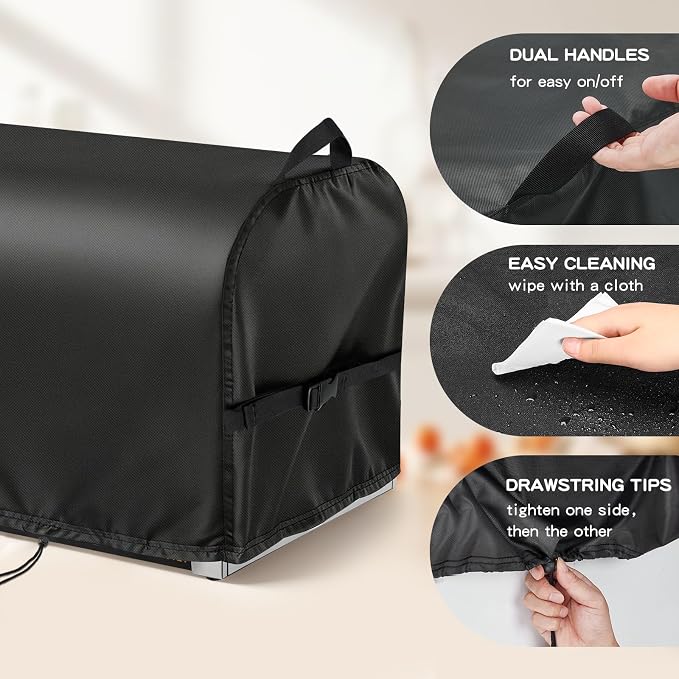 Hot Dog Roller Cover for VEVOR Hot Dog 7/11 Roller-23x19x17in | 23inch Hot Dog Grill Cover for Vexon 11-Roller Hotdog Machine, Hotdog Cooker, Warmer,Maker,Toaster