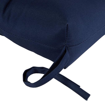 Greendale Home Fashions 72 x 22-inch Outdoor Chaise Lounge Cushion, Midnight