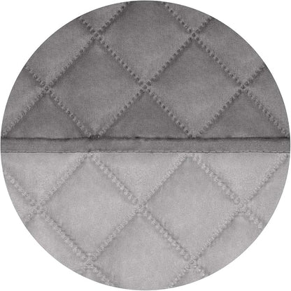PureFit Reversible Recliner Chair Covers Couch Covers for Dogs, 28 in | Gray/Light Gray, Water Resistant Couch Protector, Washable Pet Couch Cover with Non Slip and Elastic Straps For Kids