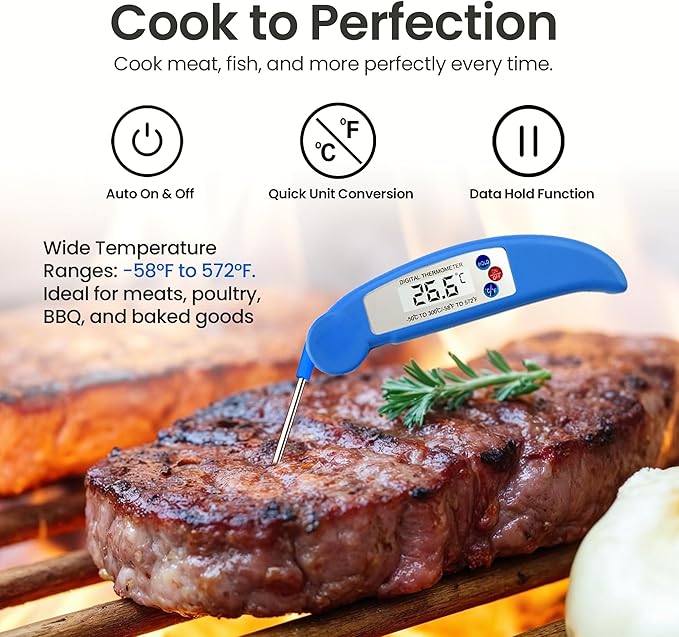 Large Cutting Board - XL Deluxe Meal Prep System with Meat Thermometer, Juice Groove, Spikes, Drip Tray & Removable BPA Free Cutting Board - Patented Multi-Feature Design Carving Board - Kitchen Gifts