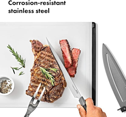 OXO Good Grips 3-Piece Knife & Sharpener Set