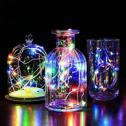 4 Pack Solar Powered Copper Wire String Lights Outdoor, Total 400 LEDWaterproof 8 Modes Fairy Lights for Garden, Patio, Party, Yard, Christmas (Multi-Color)