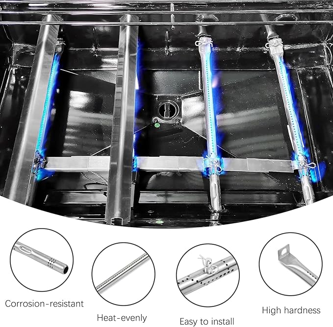 463365021 Performance Grill Replacement Parts for Charbroil Grill Parts 4 Burner G327-2100-W1 Heat Tent G325-0002-W1 Char-Broil 463354021 463365522 463353021 463351021 463351221 G428-5102-W1