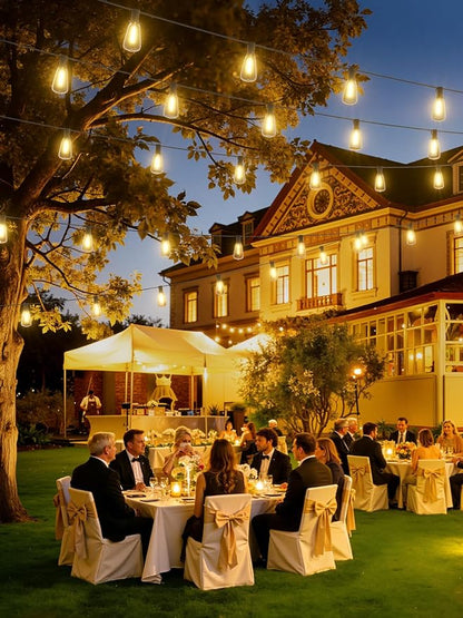 Svater Solar Outdoor String Lights 75 FT, ST38 Patio Lights Shatterproof Dimmable Vintage Edison Bulbs, Solar Powered Weatherproof Light for Patio, Backyard, Garden, Bistro, Warm White