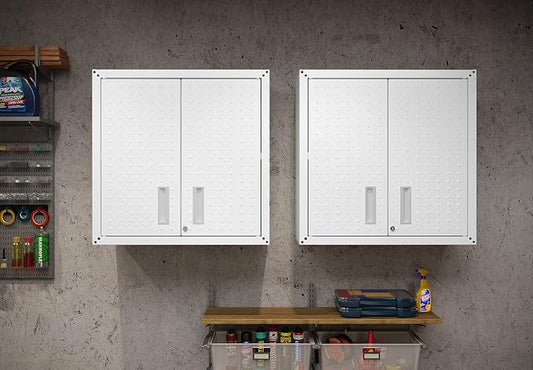 Manhattan Comfort Fortress Storage Units, White