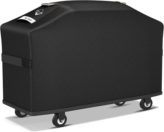 KINGLY Griddle Cover for Blackstone 36" Griddle with Hood[2026 Upgraded 1000D Heavy Duty] Rip-Proof Material,Waterproof UV & Fade Resistant,Flat Top Gas Grill Cover with Adjustable Strap and Air Vent