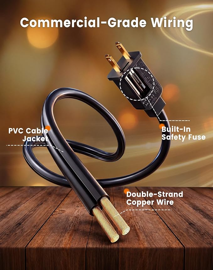Outdoor String Lights 160FT(150+10) Waterproof, 75 LED S14 Shatterproof Edison Bulbs, 2FT Spacing, Extension Cord, Connectable Plug in Hanging Patio Lights for Outside, Backyard, Warm White