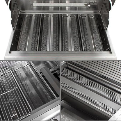 Oklagarden Flame Tamer Grill Replacement Parts for Blaze Grill Parts BLZ-4 BLZ-4-Cart BLZ-4-LP BLZ-4-NG 32 Inch 4-Burner Grill Parts 25” 40” 4 5 Burner Grill Heat Tent Shields BLZ-3 BLZ-5 BLZ-3-Cart