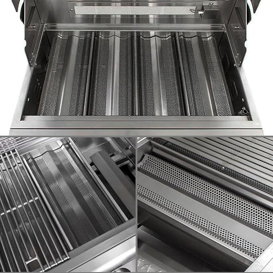 Oklagarden Flame Tamer Grill Replacement Parts for Blaze Grill Parts BLZ-4 BLZ-4-Cart BLZ-4-LP BLZ-4-NG 32 Inch 4-Burner Grill Parts 25” 40” 4 5 Burner Grill Heat Tent Shields BLZ-3 BLZ-5 BLZ-3-Cart