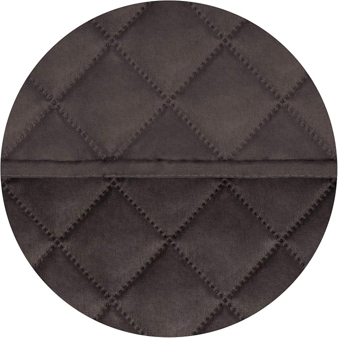 PureFit Reversible Quilted Sofa Cover Dog Couch Covers for Sofa, 66 in | Chocolate/Chocolate, Water Resistant, Washable, Non Slip and Elastic Straps, For Kids, Dogs, Pets