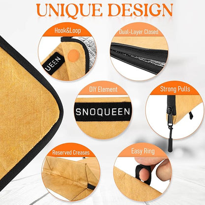 BBQ Blanket PRO for Resting Meat – Heavy Duty Insulated Smoker Bag with Wide Mouth | Restaurant Grade Brisket Blanket for Pork, Turkey, Beef | Reusable BBQ Accessory & Gift for Grill Lovers