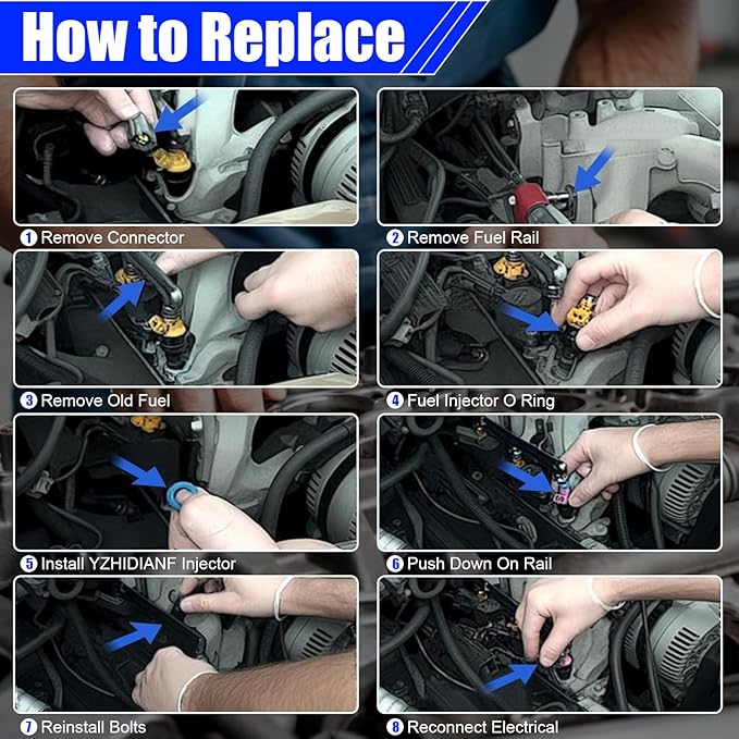 4PCS Fuel Injectors for Honda Accord 1.5L Turbo 2018-2021, for CR-V 2017-2021, for Civic Si 2017-2020, Replace OE 16010-5PA-305 06160-5PA-305 16010-59B-315