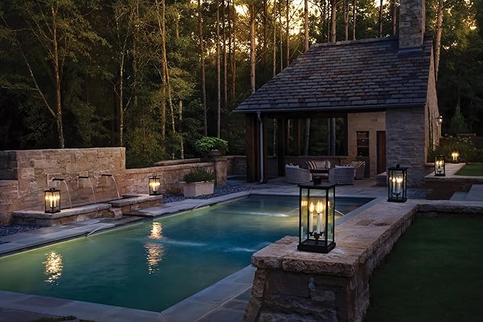 Hinkley Weymouth 20014OZ Medium Outdoor Wall Mount Lantern, Traditional Federal Style, Aluminum Cast Frame, Oil Rubbed Bronze