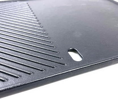 DC134 17" x 13.2" Cast iron Replacement Griddle for Nexgrill 720-0830H, 720-0783E, 720-0888N, 720-0888, 720-0697, Fit for Charbroil 463241113, 463449914, Kenmore 720-0670A, 41516106210