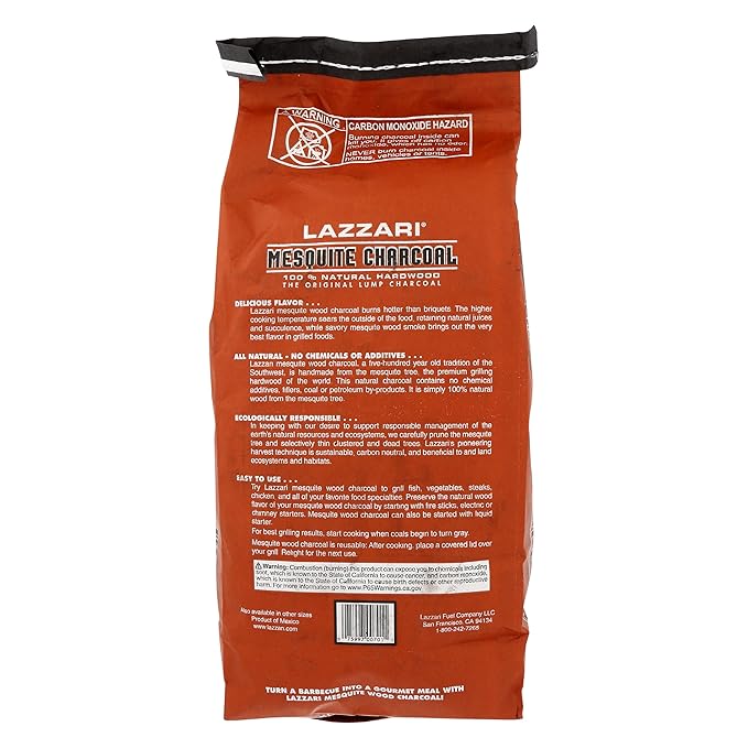 Lazzari Mesquite Charcoal, 108 OZ